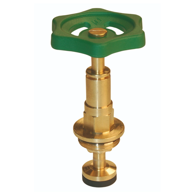 Seppelfricke - Cap de comandă SEPP DIN-Basis cu ax ascendent, formă dreaptă (DN15 - DN50)