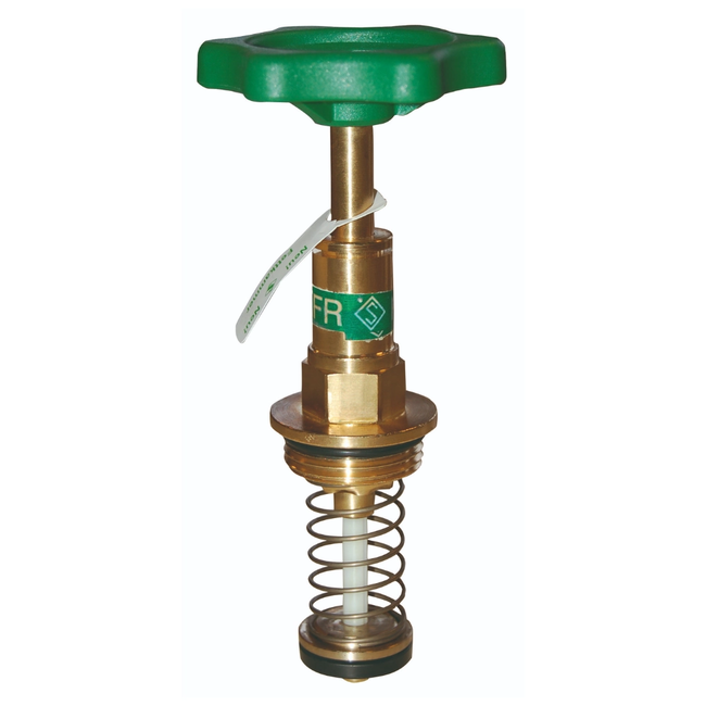 Seppelfricke - Cap de comandă SEPP DIN-Basis KFR cu ax ascendent, formă dreaptă (DN15 - DN50)