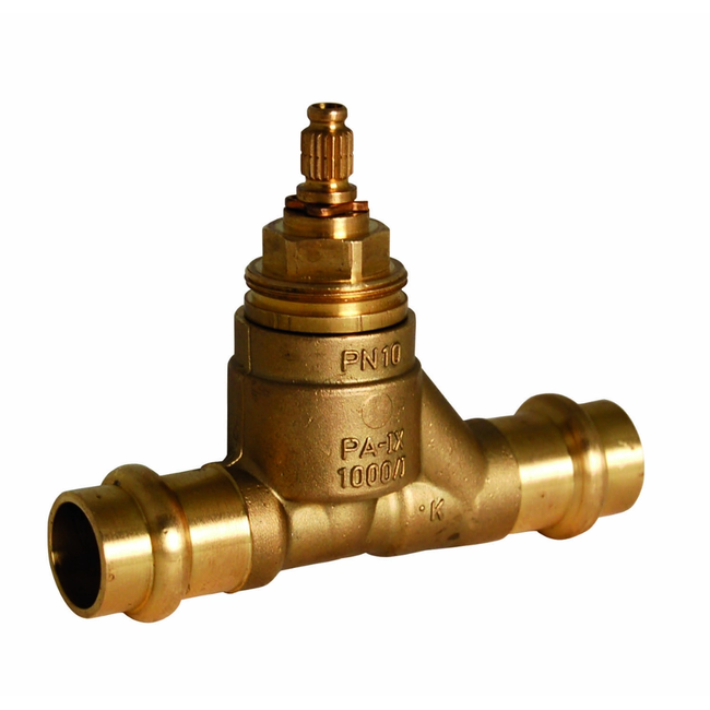 Seppelfricke - Ventil cu sertar drept SEPP UP cu tijă scurtă, racord presare SPS (DN15 - DN20)