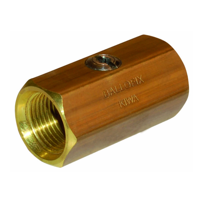 Broen - Robinet mini cu bilă 2 x filet interior – alamă sau cromat (G1/4"- G1")