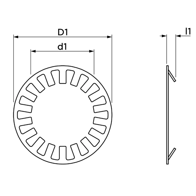 VSH Tectite - Inel de prindere pentru fitinguri push (DN35–DN54)