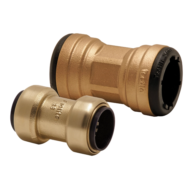 VSH Tectite - Mufă dreaptă demontabilă 2 x push – bronz (DN32 – DN50)