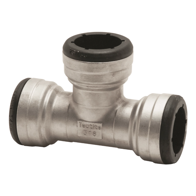 VSH Tectite - Teu 3 x push – inox (DN12 – DN50)