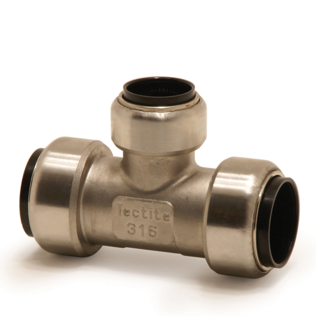 VSH Tectite - Teu redus 3 x push – inox