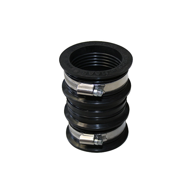 HAAS - Conector flexibil din cauciuc, Ø 40–50 mm