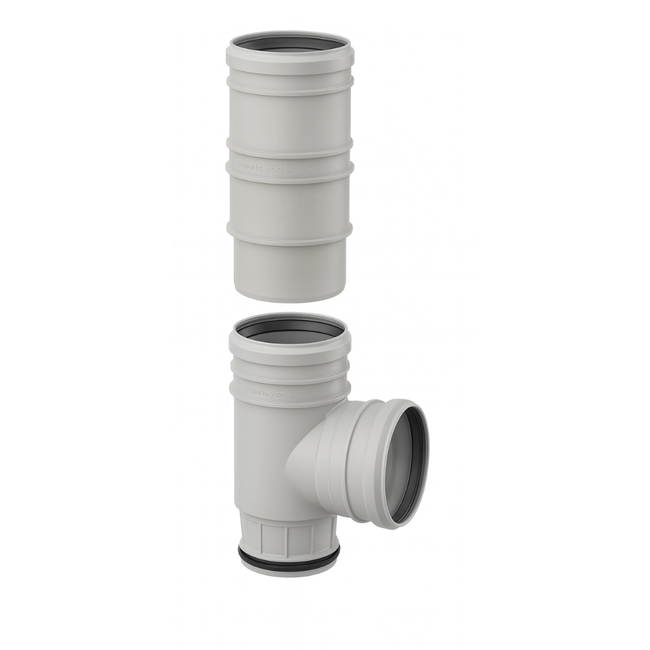 HAAS - Ramificație glisantă T OHA-HTEA „Myriam”, DN 110/110, 87°