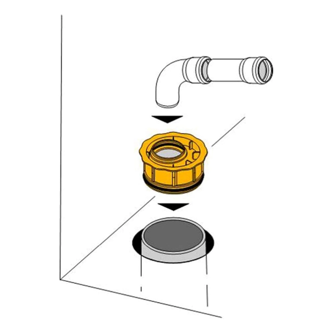HAAS - Reducție internă excentrică OHA-RDST DN 110/50