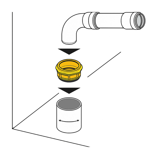 HAAS - Reducție internă OHA-RDST DN 110/90