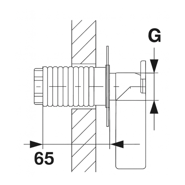 HAAS - Set dopuri de montaj din alamă cu membrană, 1/2” - 8 buc.