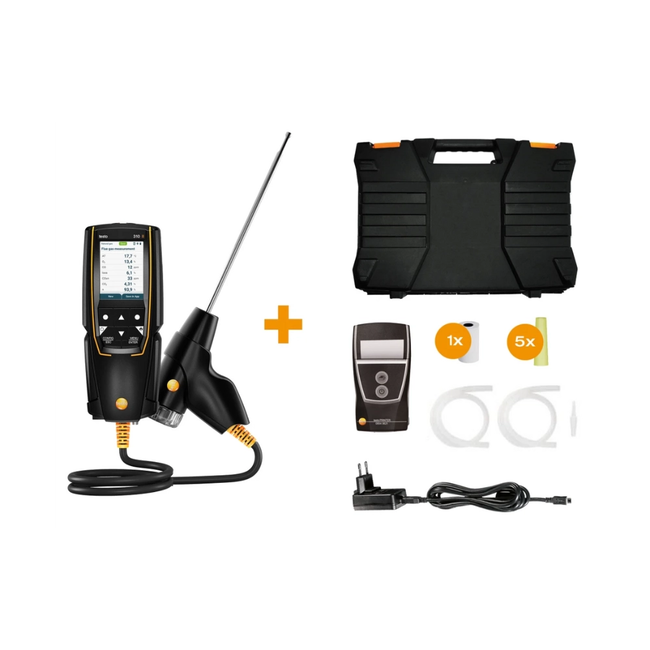 testo 310 II - Analizor de gaze de ardere cu imprimantă