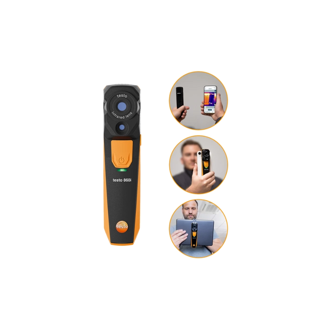 Testo 860i - Cameră termoviziune telefon