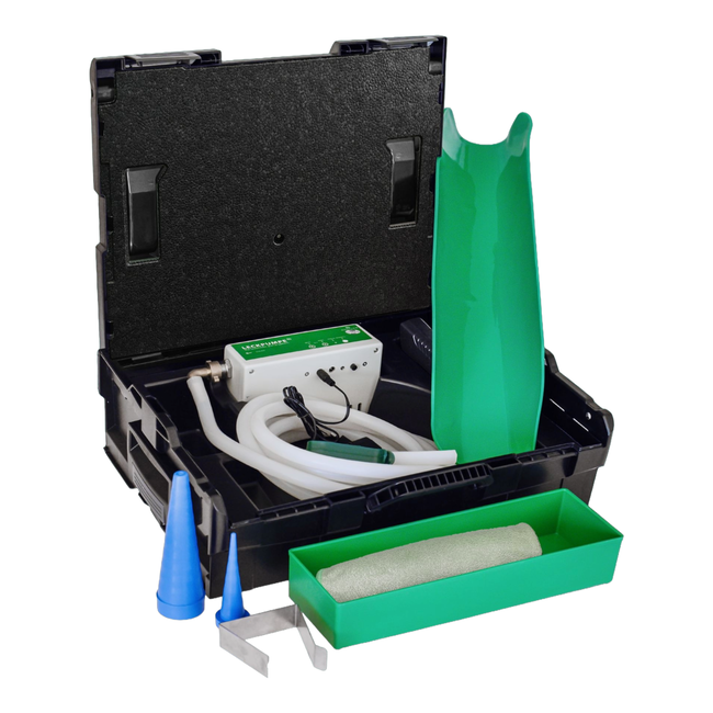 BACHLER - Sistem profesional de colectare și evacuare a scurgerilor, cu pompă controlată electronic și acumulator, în L-BOXX