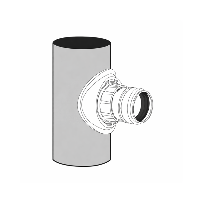 HAAS - Adaptor Easy-Fix „Isabel” DN 90 / DN 50