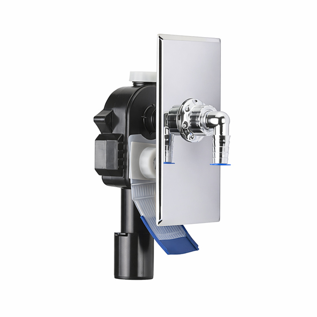 HAAS - Sifon încastrat OHA DN 40/50 cu două deschideri de curățare și clapetă de golire