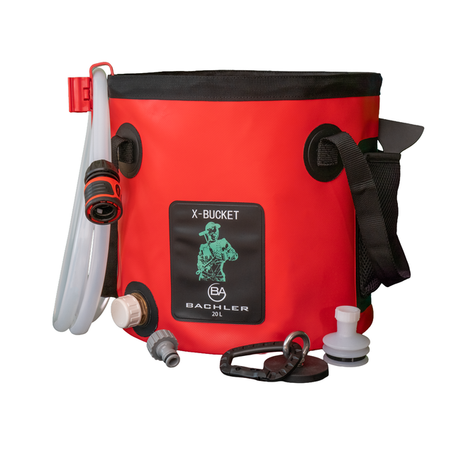 BACHLER - Recipient flexibil X-BUCKET BASIC 20 L pentru colectare și evacuare lichide