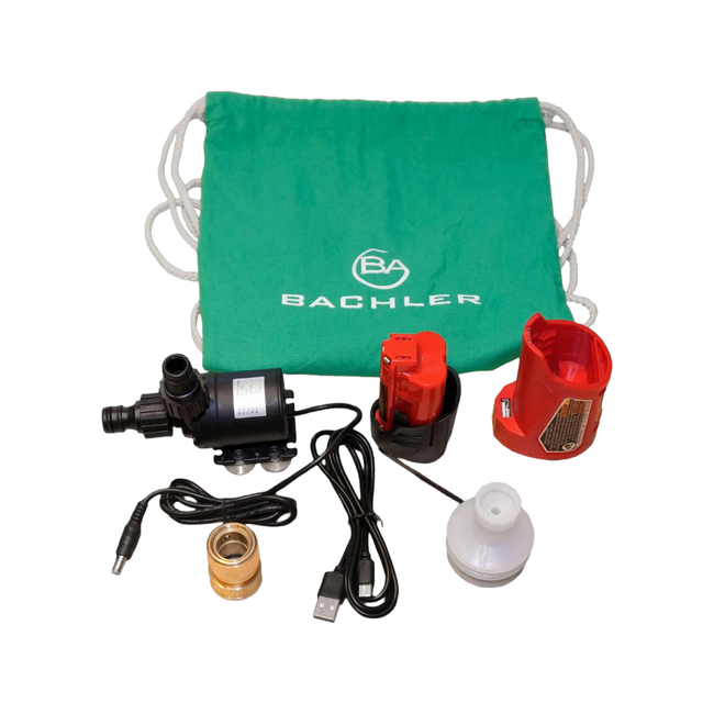 BACHLER - Set de pompare pentru X-BUCKET, cu conectare rapidă