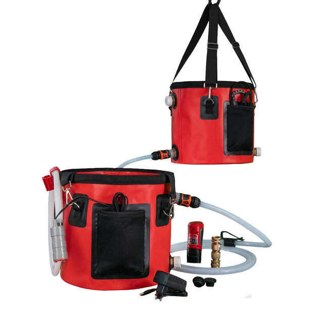 BACHLER - Sistem modular X-BUCKET connect Duo 40 L pentru colectare, evacuare și pompare lichide
