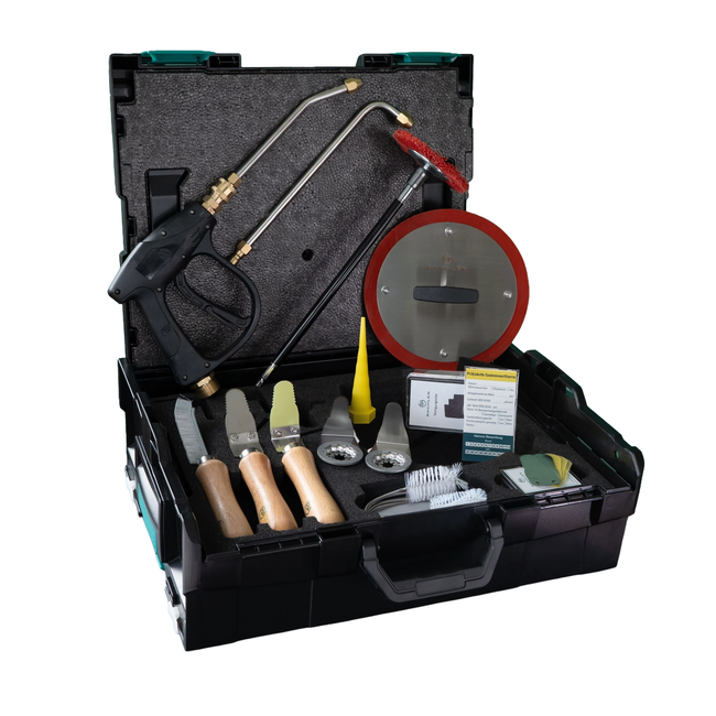 BACHLER - Set universal pentru curățarea schimbătoarelor de căldură, în L-BOXX