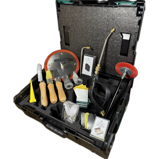 BACHLER - Set universal pentru curățarea schimbătoarelor de căldură, în L-BOXX