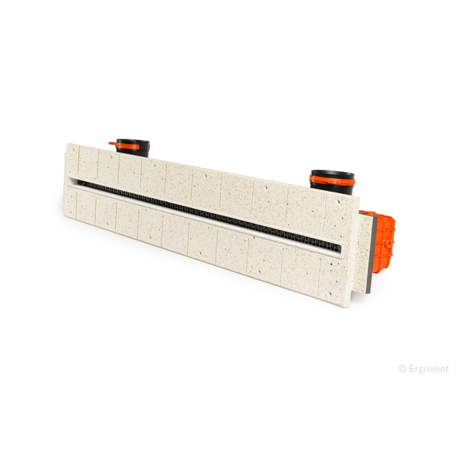 Anemostat - ERGOVENT LINEO PRO PROFILE cu 1 fantă