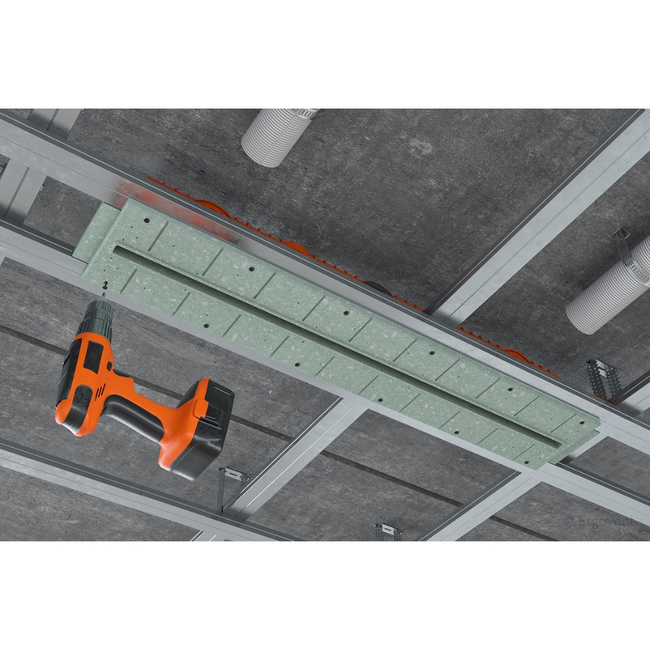 Anemostat - ERGOVENT LINEO PRO PROFILE cu 1 fantă