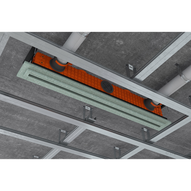 Anemostat - ERGOVENT LINEO PRO SINGLE cu 1 fantă