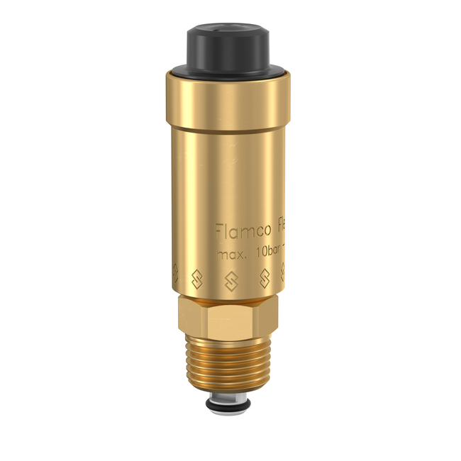Flamco - Aerisitor automat Flexvent E R 1/2" (cu ventil de izolare)