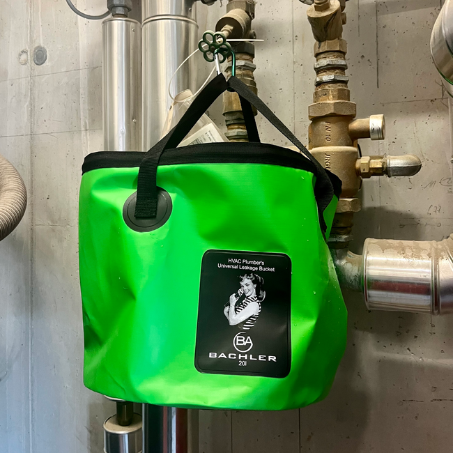 BACHLER - Recipient flexibil de colectare FLEX-Bucket 20 L pentru scurgeri și goliri locale