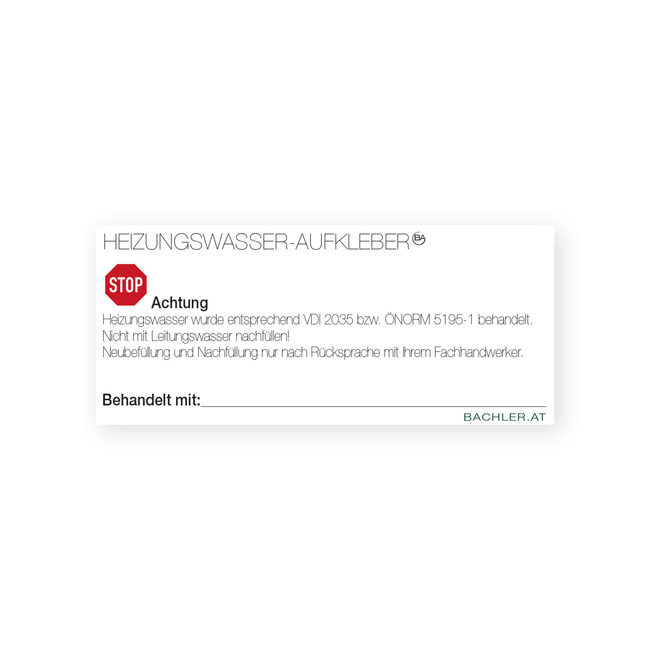 BACHLER - Set profesional de etichete și marcaje pentru instalații HVAC și electrice