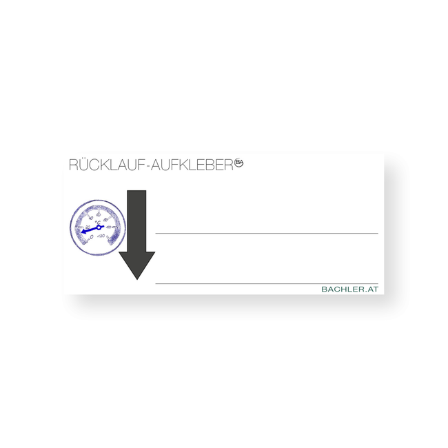 BACHLER - Set profesional de etichete și marcaje pentru instalații HVAC și electrice