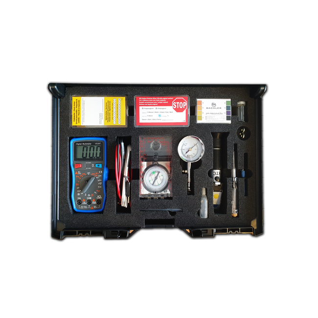 BACHLER - Trusă profesională Solarcheck pentru verificarea și mentenanța instalațiilor solare termice