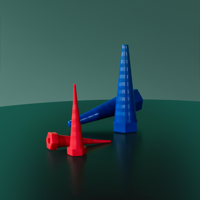 BACHLER - Set Mixbox cu dopuri conice pentru etanșarea temporară a scurgerilor