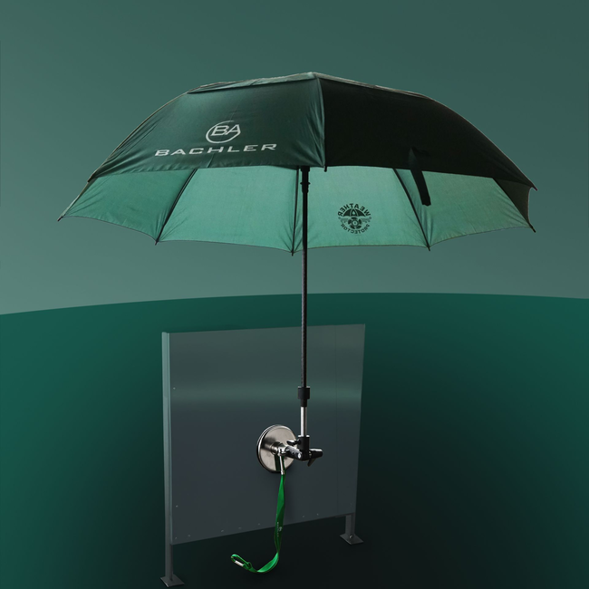 BACHLER - Ecran de protecție Weather Protector cu umbrelă și bază magnetică