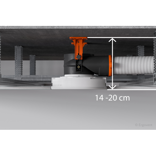 Plenum - ERGOVENT AERO-PRO 2x75 DN 125