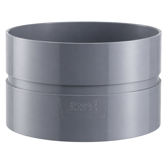 BECK - Mufă dublă de ventilație din PPs DN200