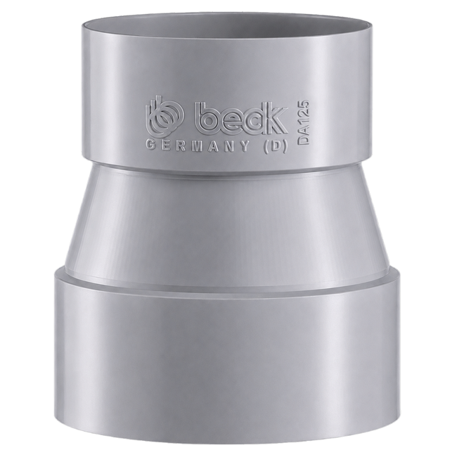 BECK - Reducție concentrică de ventilație din PPs DN160 – DN125
