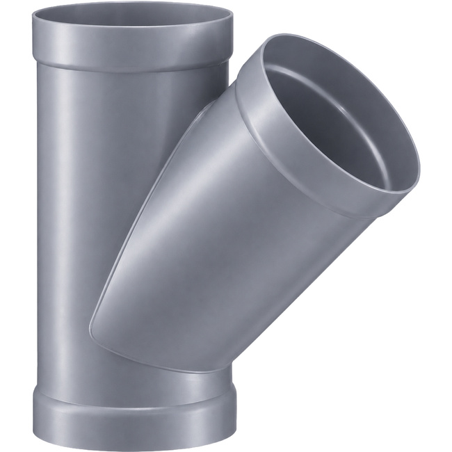 BECK - Teu egal de ventilație la 45° din PPs DN200