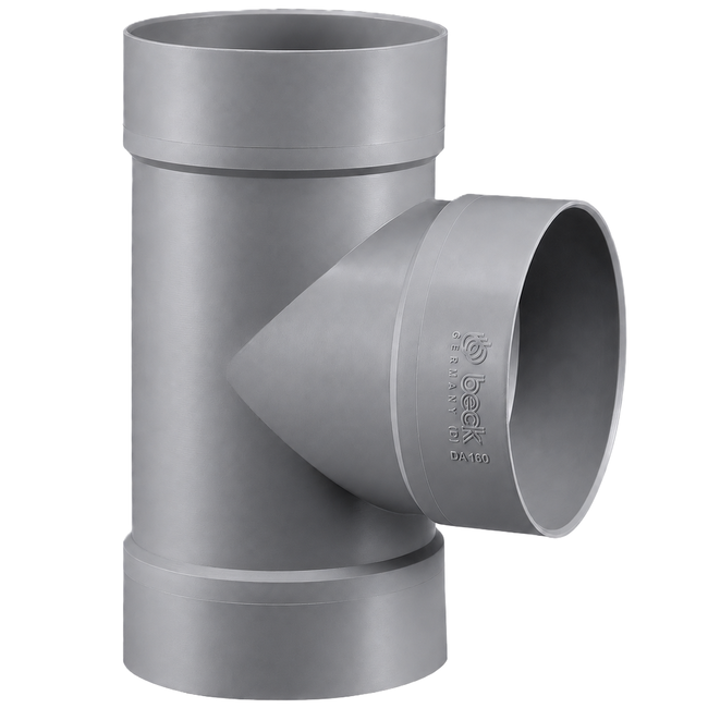 BECK - Teu egal antiacid de ventilație la 90° din PPs DN160