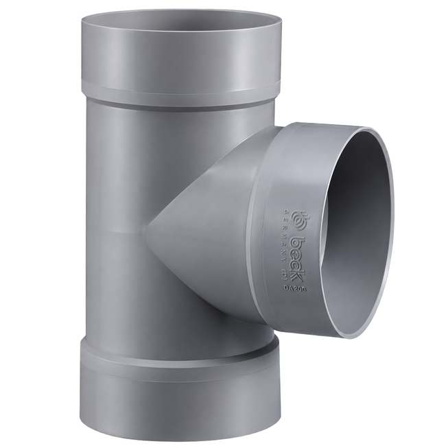 BECK - Teu egal antiacid de ventilație la 90° din PPs DN200