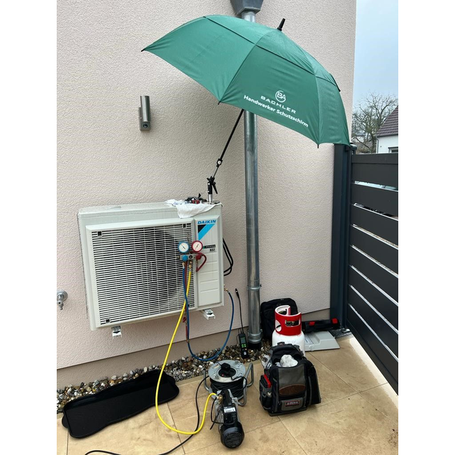 BACHLER - Ecran de protecție Weather Protector cu umbrelă și bază magnetică