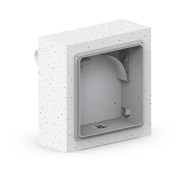 LIMODOR - Carcasă R/BR40/BK, DN80, mantă antifoc 40 mm + clapetă antifoc FLI-VE, montaj îngropat