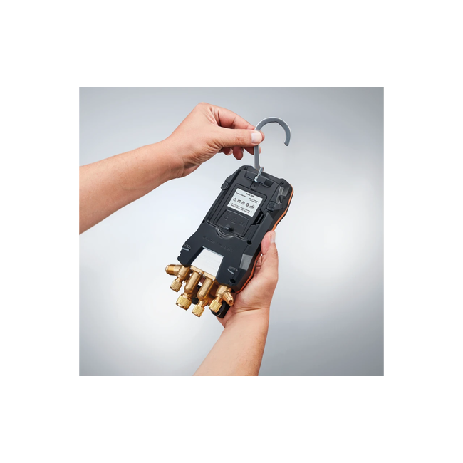 testo 558s Set Vacuum Smart cu furtunuri - Manifold digital inteligent cu sonde de temperatură și vacuum wireless și set de încărcare cu 4 furtunuri